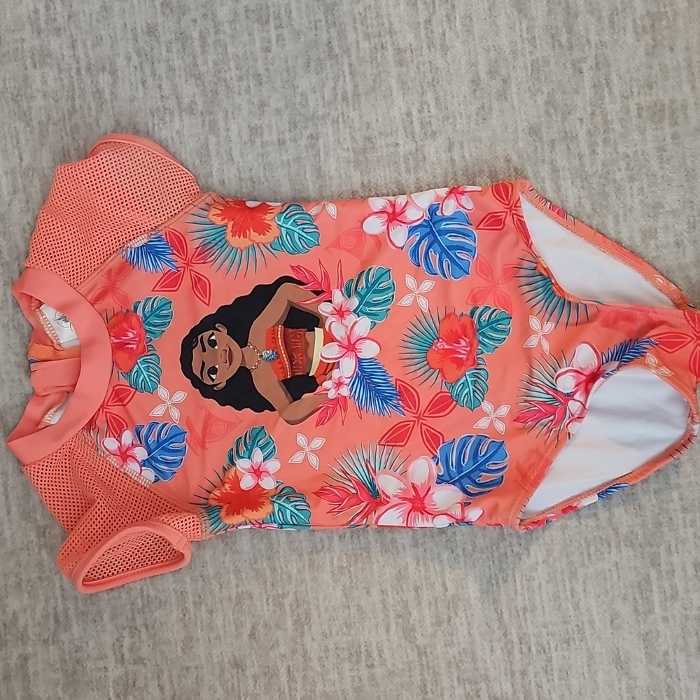 Disney Orange and Blue Bodysuit One Piece